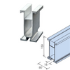 Custom Extruded Aluminum Beam Profile for Scaffolding