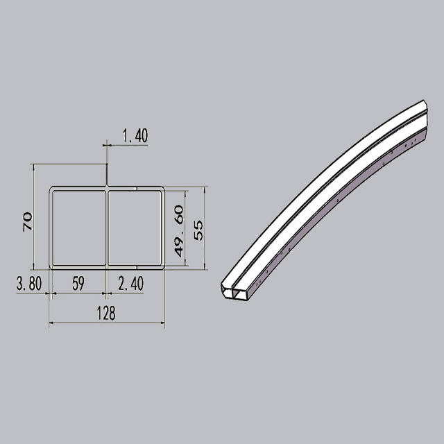 Car collision beam