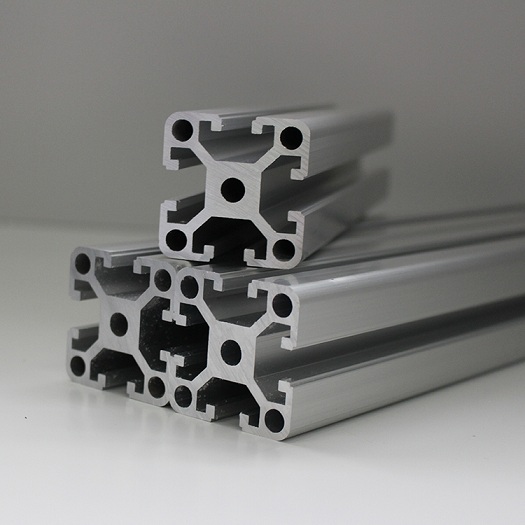 4040D T Slotted Black Aluminum Extrusion Profile