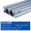 2060 T Slot Anodizing Extruded Aluminum Profile