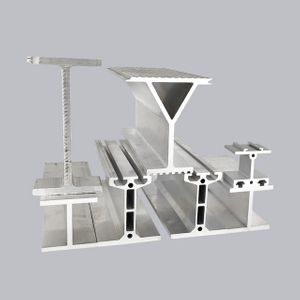  Transport Rail I Shape Rail Extruded Aluminum Profile