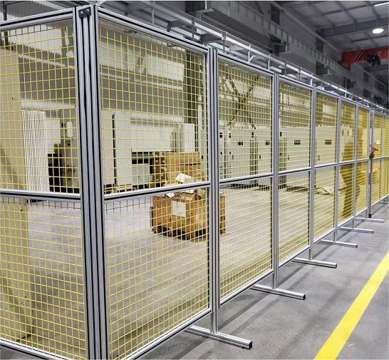 Aluminum Profile Smart Industrial Guard Fence Partition