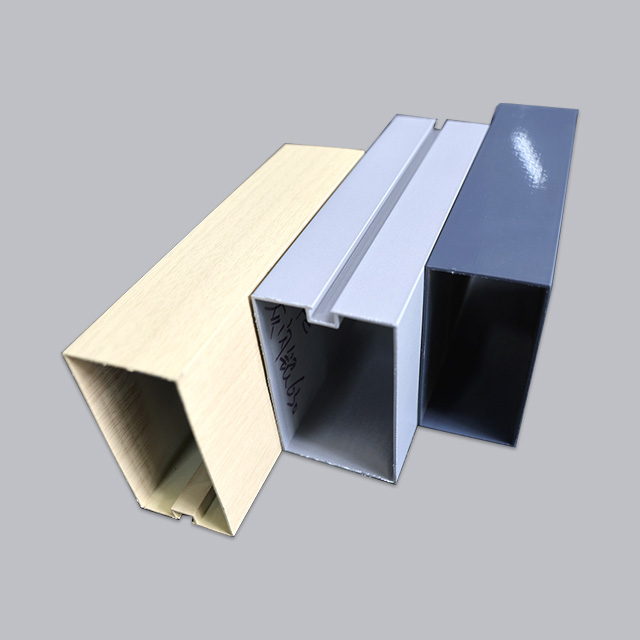 Aluminum Hollow Pipe Decorative Square Aluminum Tube