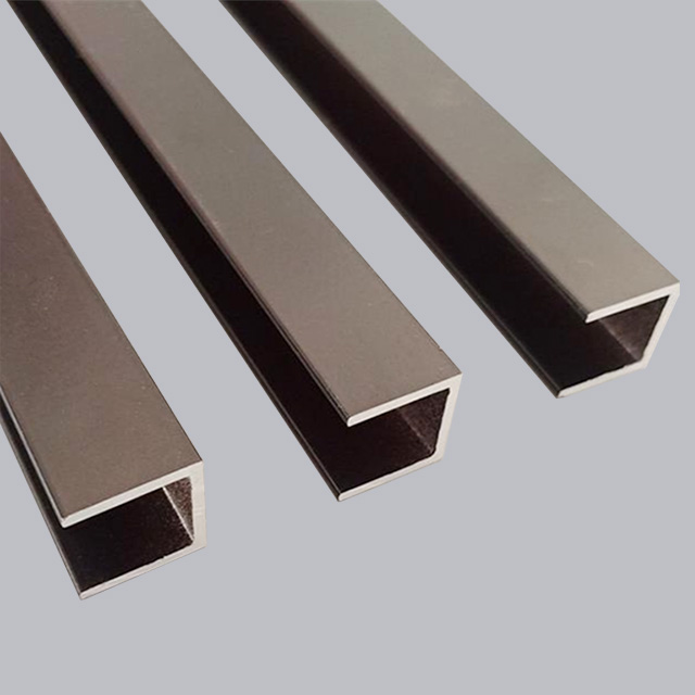 U Shaped Aluminum Extrusion U Channel Aluminum Profile 