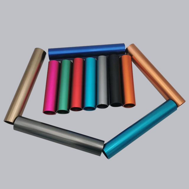 Colored Anodized Aluminum Extrusion Pipe Aluminum Round Tube