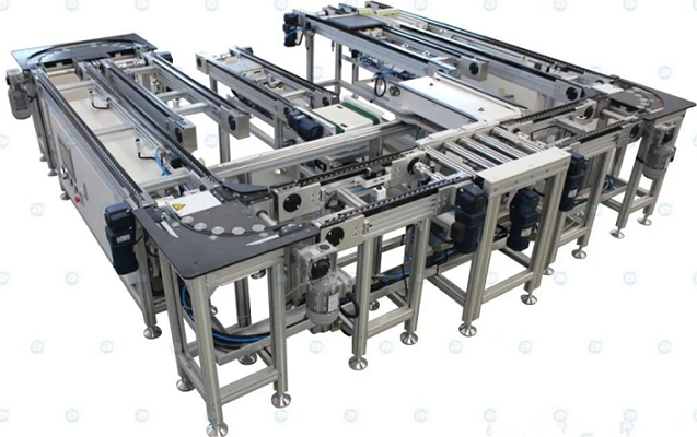 Double-speed Chain Modular Conveying System